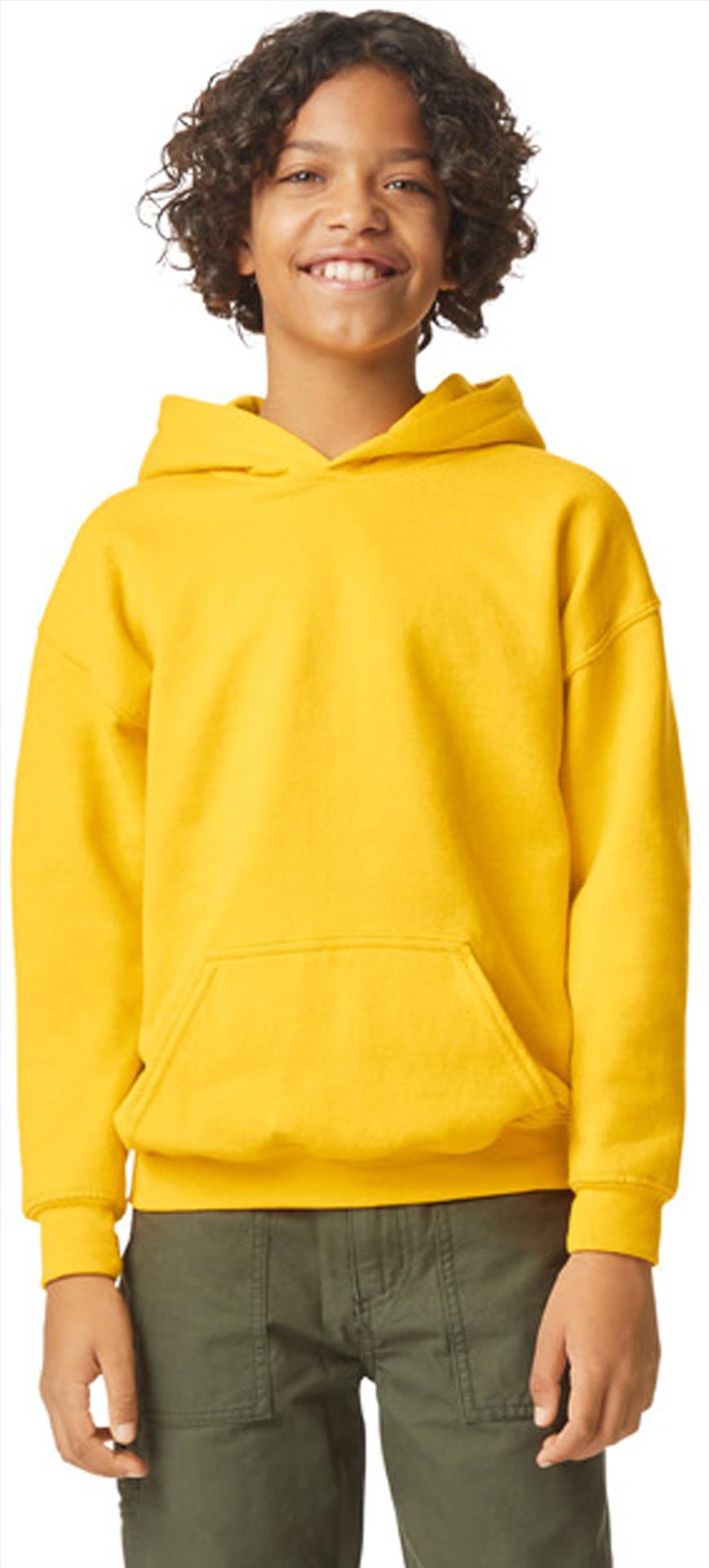 GSF500B - Gildan Softstyle Midweight Ringspun 285 Regular Hood Kids