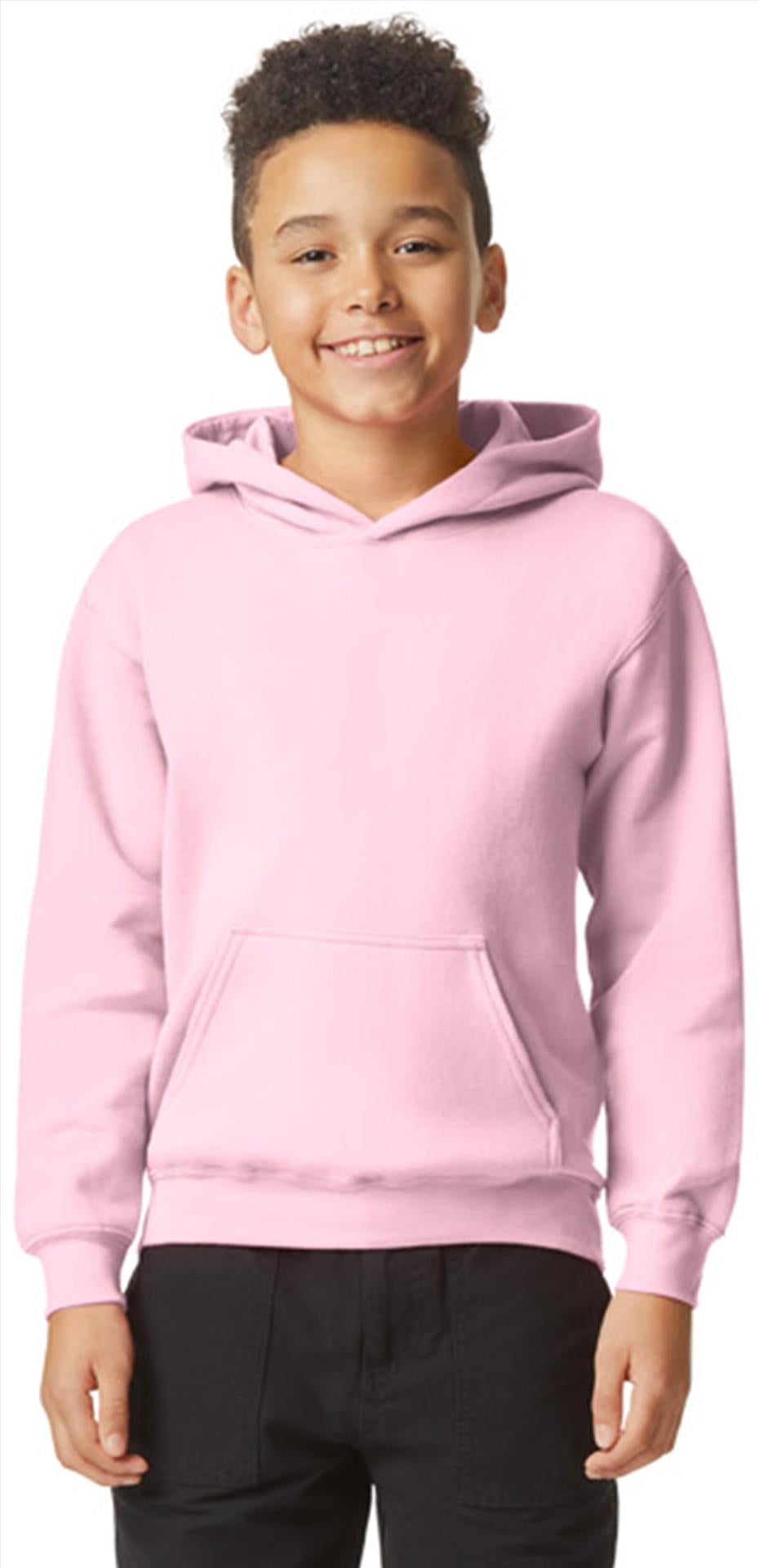 GSF500B - Gildan Softstyle Midweight Ringspun 285 Regular Hood Kids