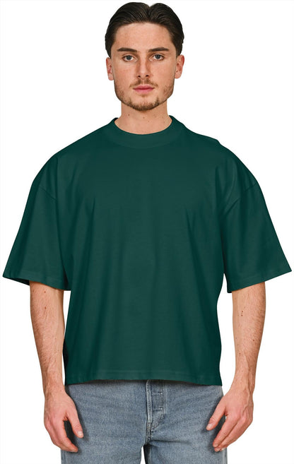 CRBT200 - Casual Premium Combed 220 Boxy Oversize Extended Neck Tee