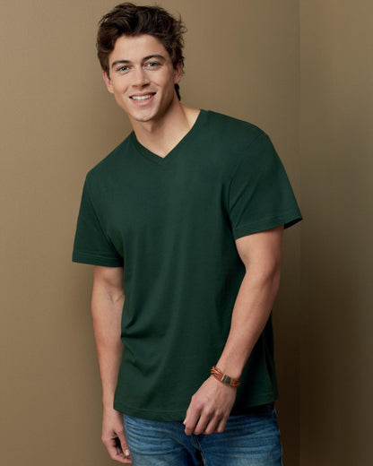 ST2300 - Stedman Classic Ringspun 155 Regular Fit V Neck Tee Adult