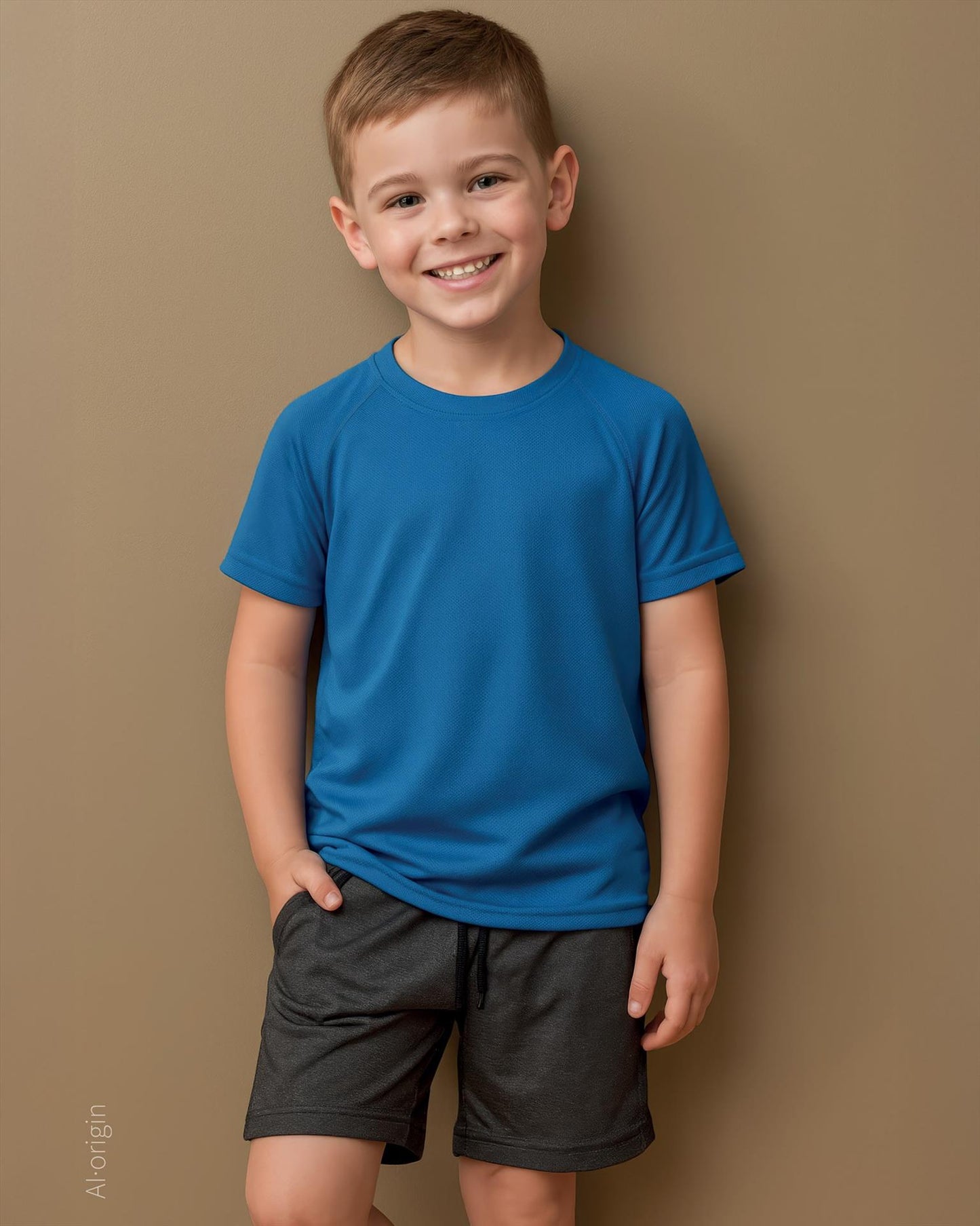 ST8570 - Stedman Mesh Raglan Polyester 140 Regular Fit Tee Kids