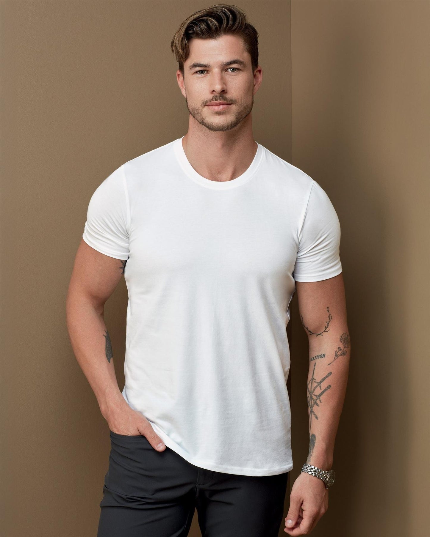 ST9600 - Stedman Stretch Combed 170 Fitted Tee Adult