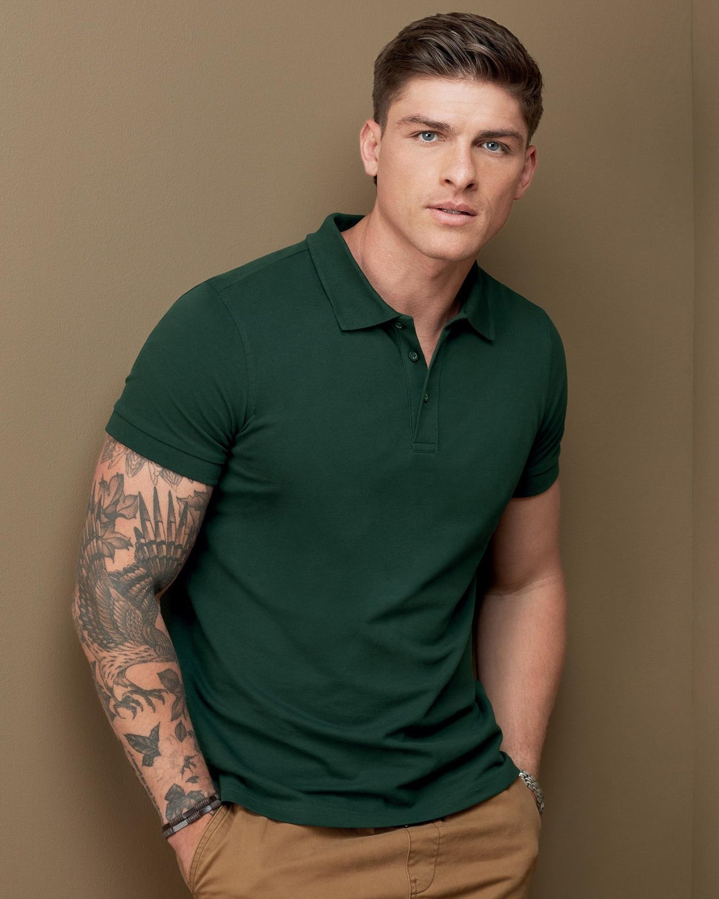 ST9640 - Stedman Stretch Combed 210 Fitted Polo Adult