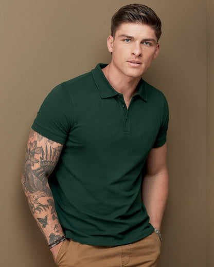 ST9640 - Stedman Stretch Combed 210 Fitted Polo Adult