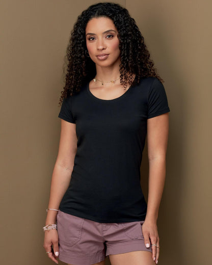 ST9700 - Stedman Stretch Combed 170 Fitted Tee Ladies