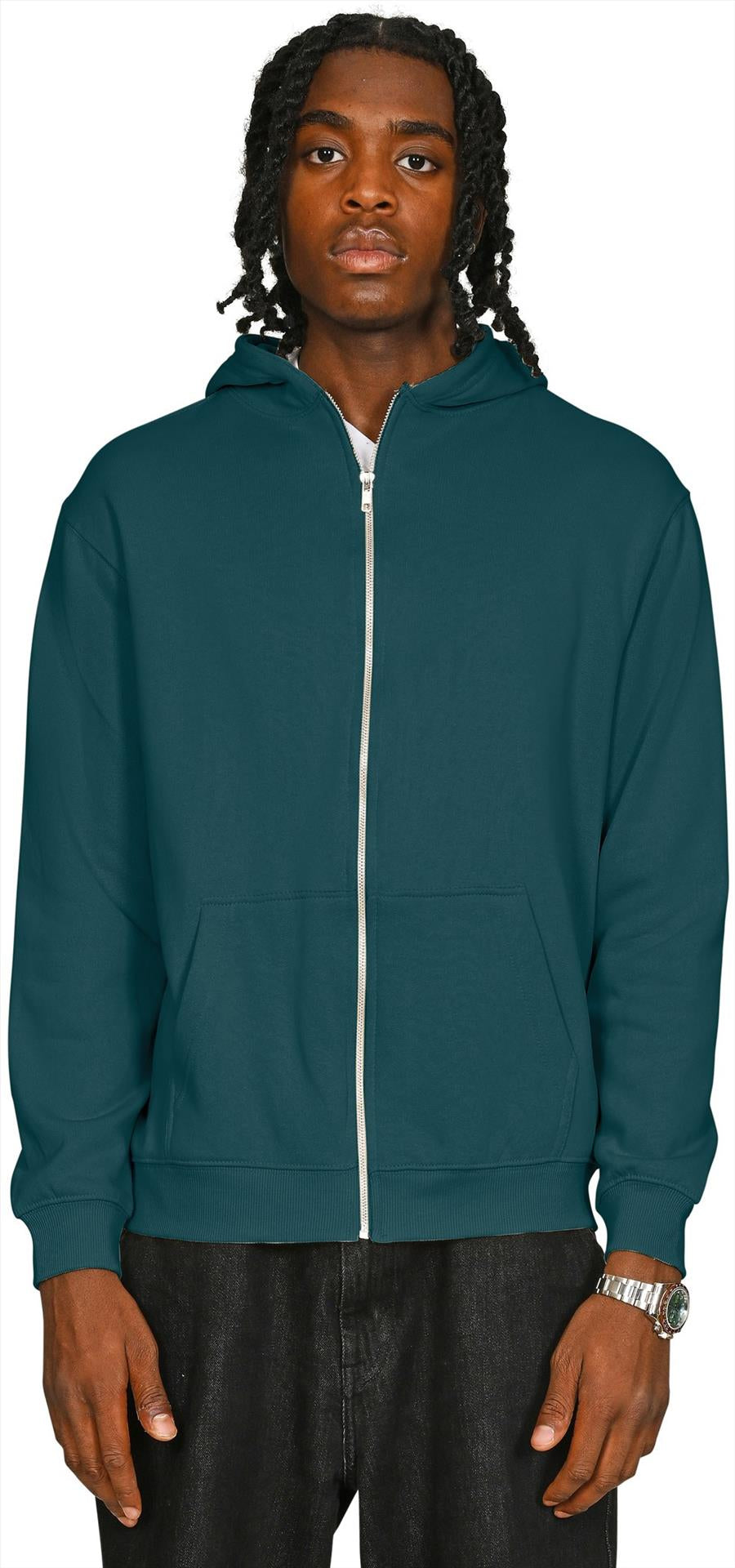 CRBHS40 - Casual Core Combed 280 Regular Zip Hood