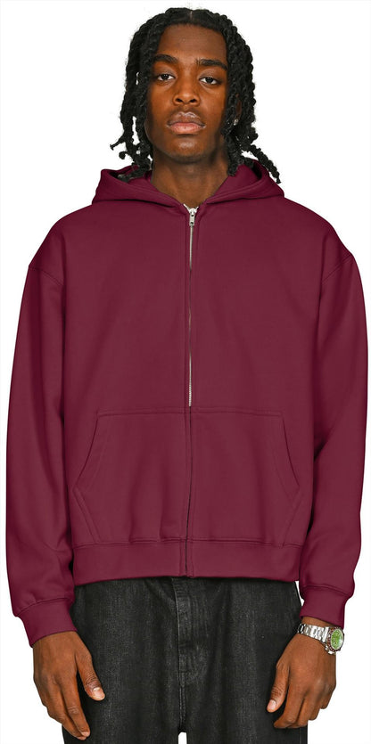 CRBPH250 - Casual Premium Combed 450 Boxy Oversize Zip Hood