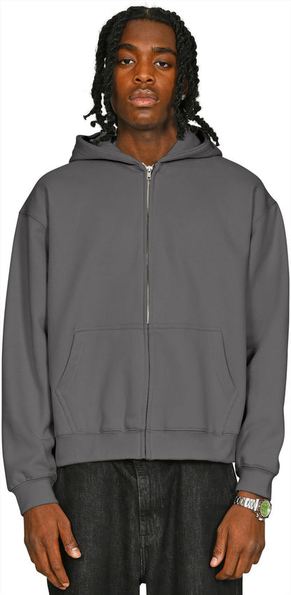 CRBPH250 - Casual Premium Combed 450 Boxy Oversize Zip Hood
