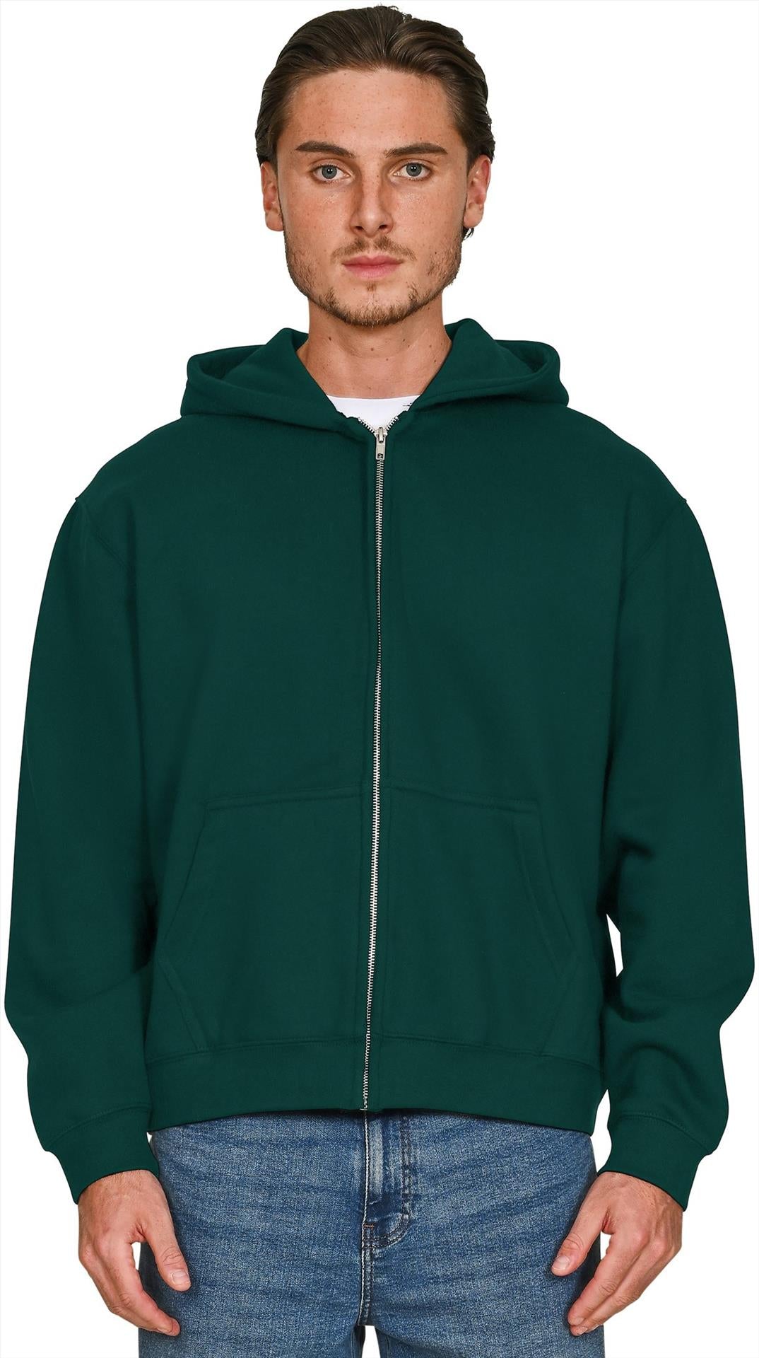 CRBPH250 - Casual Premium Combed 450 Boxy Oversize Zip Hood