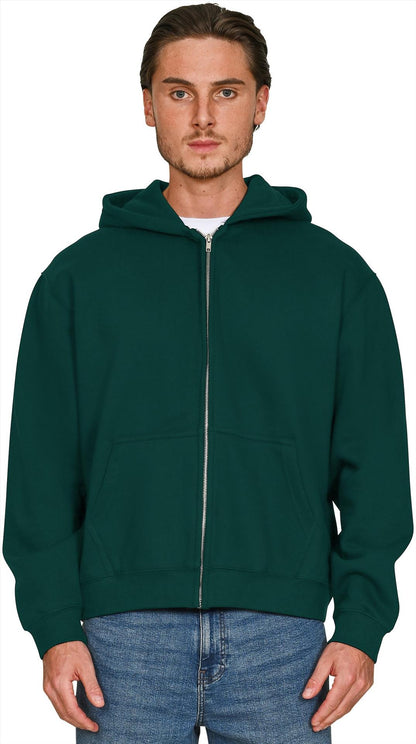 CRBPH250 - Casual Premium Combed 450 Boxy Oversize Zip Hood