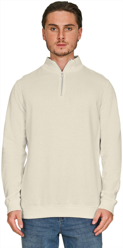CRBSW50 - Casual Core Combed 280 Regular Quarter Zip Sweat