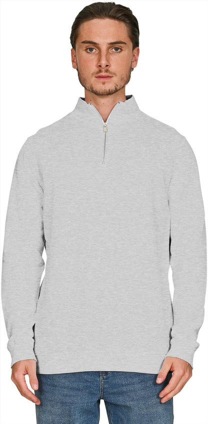 CRBSW50 - Casual Core Combed 280 Regular Quarter Zip Sweat