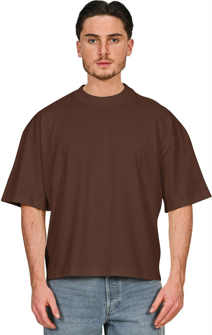 CRBT200 - Casual Premium Combed 220 Boxy Oversize Extended Neck Tee