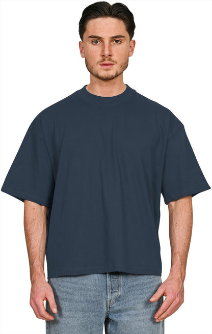 CRBT200 - Casual Premium Combed 220 Boxy Oversize Extended Neck Tee