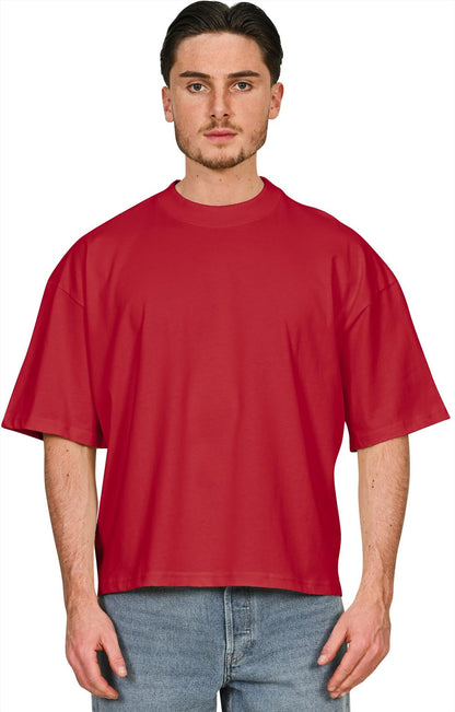 CRBT200 - Casual Premium Combed 220 Boxy Oversize Extended Neck Tee