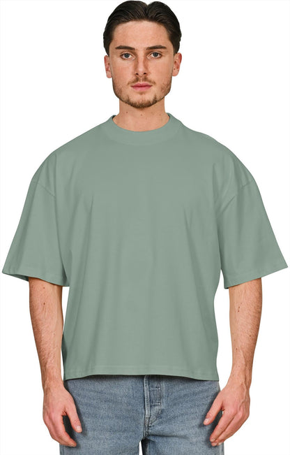 CRBT200 - Casual Premium Combed 220 Boxy Oversize Extended Neck Tee