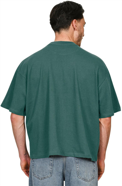 CRBTAC200 - Casual Premium Combed 220 Acid Boxy Oversize Extended Neck Tee