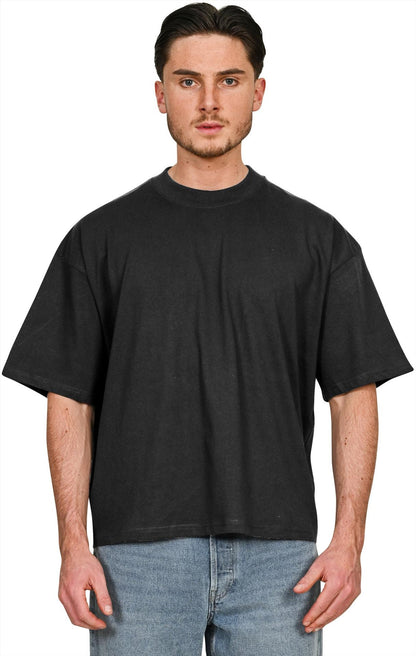 CRBTAC200 - Casual Premium Combed 220 Acid Boxy Oversize Extended Neck Tee