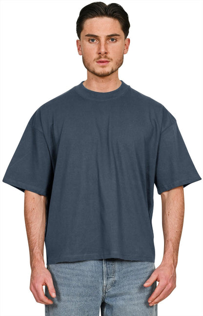 CRBTAC200 - Casual Premium Combed 220 Acid Boxy Oversize Extended Neck Tee