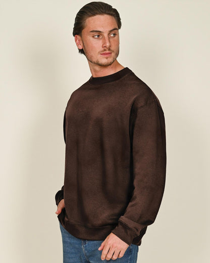 CRBSWAC400 - Casual Premium Combed 330 Acid Oversize Extended Neck Sweat