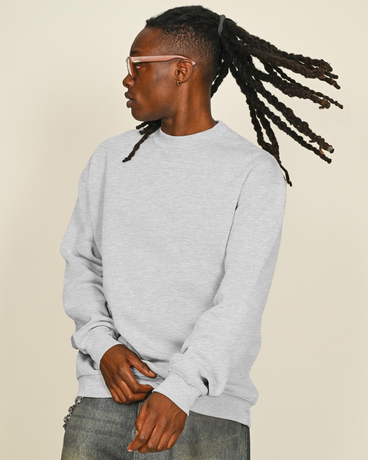 CRBSW405 - Casual Premium Combed 330 Oversize Extended Neck Sweat Tall