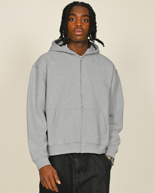 CRBHS255 - Casual Premium Combed 330 Boxy Oversize Zip Hood Tall
