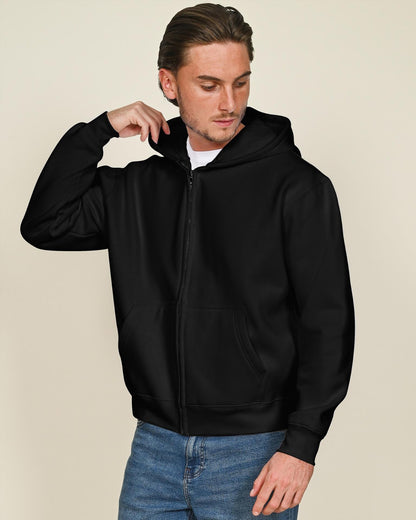 CRBHS50 - Casual Core Combed 280 Boxy Oversize Zip Hood