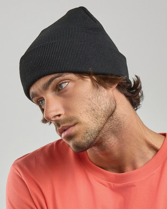 ACWIND - Atlantis# Wind Beanie With Turn Up Double Skin