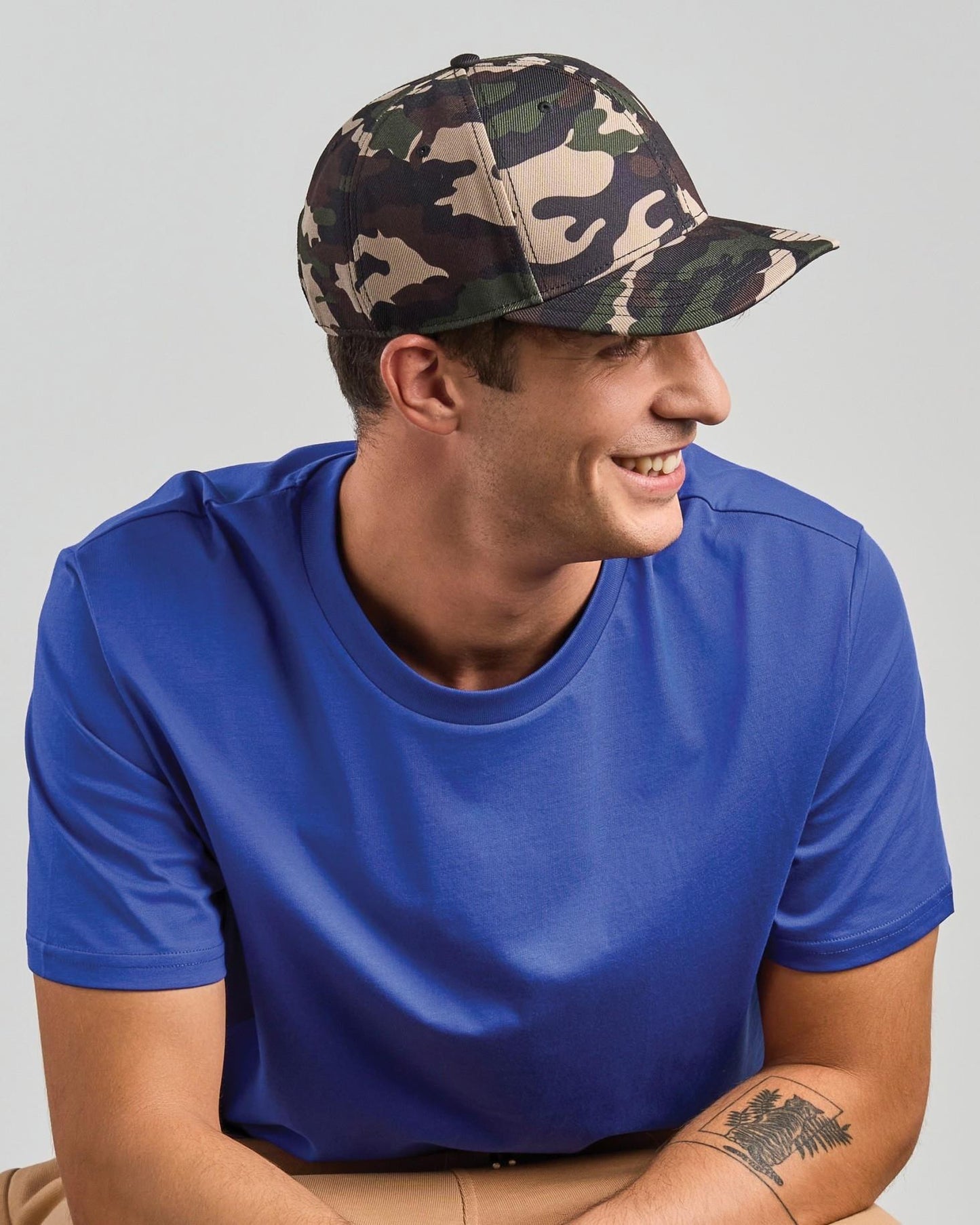 ACBEAS - Atlantis Beat S 6 Panel Structured Mid Profile Mid Visor Recycled Cap