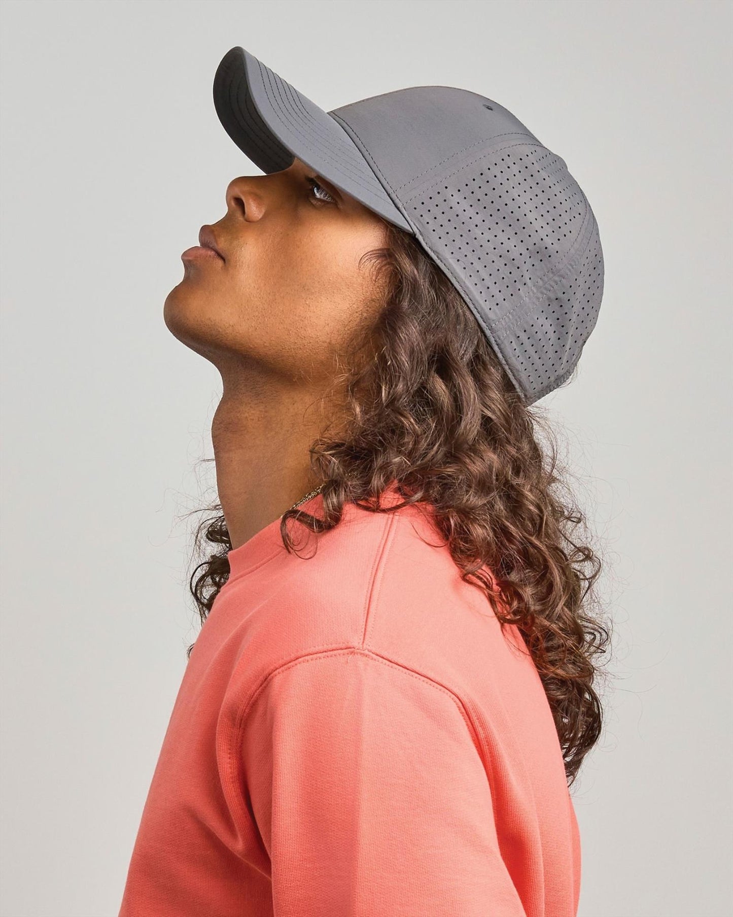 ACBRZY - Atlantis Breezy S 6 Panel Structured Mid Profile Mid Visor Nylon Recycled Trucker Cap