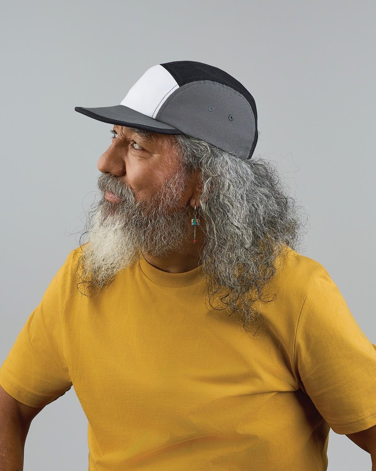 ACDARC - Atlantis Darwin 5 Panel Unstructured Low Profile Flat Visor Organic Camper Cap