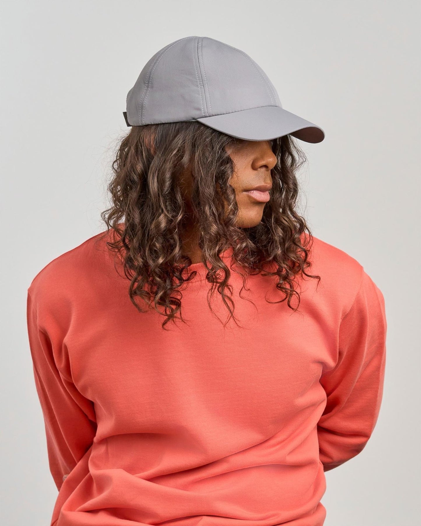 ACISAR - Atlantis Isar 6 Panel Unstructured Low Profile Mid Visor Jacquard Recycled Cap