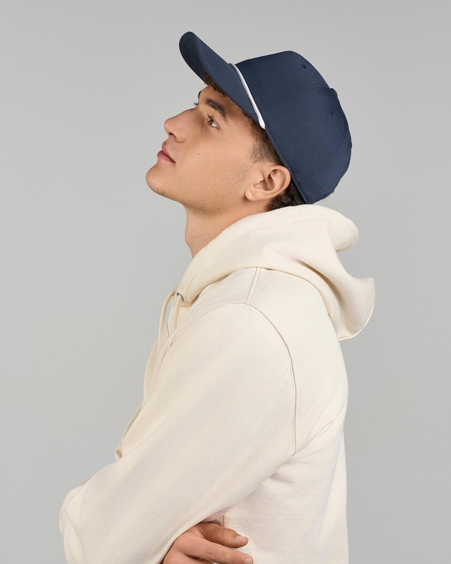 ACPAKA - Atlantis Paka 5 Panel Structured High Profile Mid Visor With Rope Recycled Cap