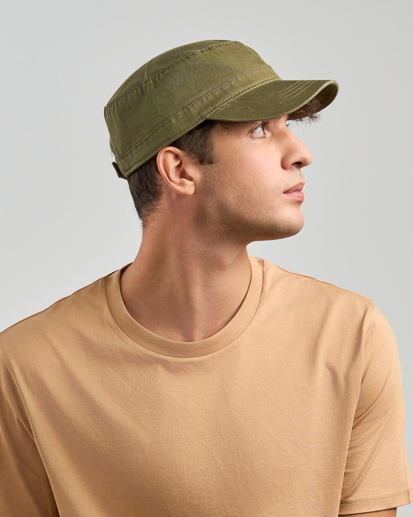ACUNIS - Atlantis Uniform S 2 Panel Unstructured Curved Visor Twill Organic Military Cap