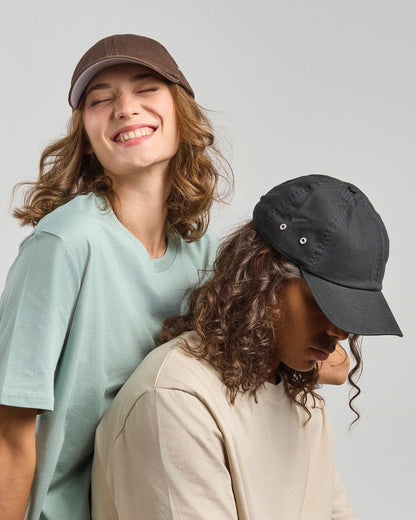 ACACTN - Atlantis Action S 6 Panel Unstructured Low Profile Curved Visor Chino Organic Cap