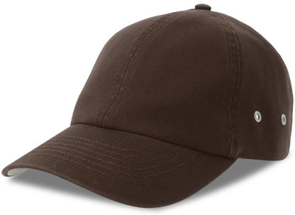 ACACTN - Atlantis Action S 6 Panel Unstructured Low Profile Curved Visor Chino Organic Cap