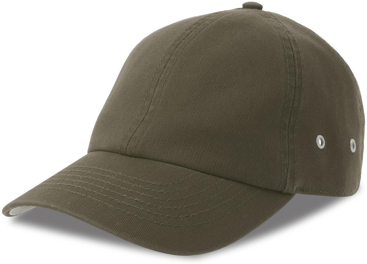 ACACTN - Atlantis Action S 6 Panel Unstructured Low Profile Curved Visor Chino Organic Cap