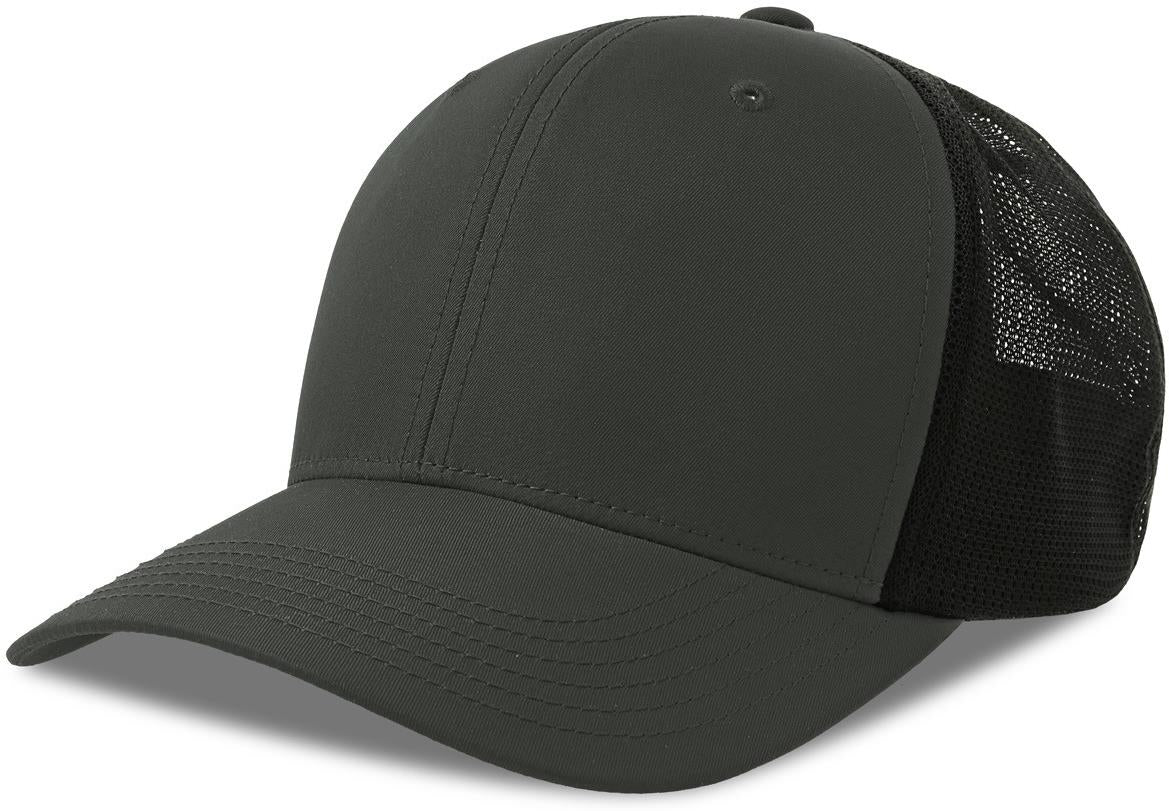 ACNILA - Atlantis Nila 6 Panel Structured Low Profile Mid Visor Stretch Fully Closed Recycled Trucker Cap