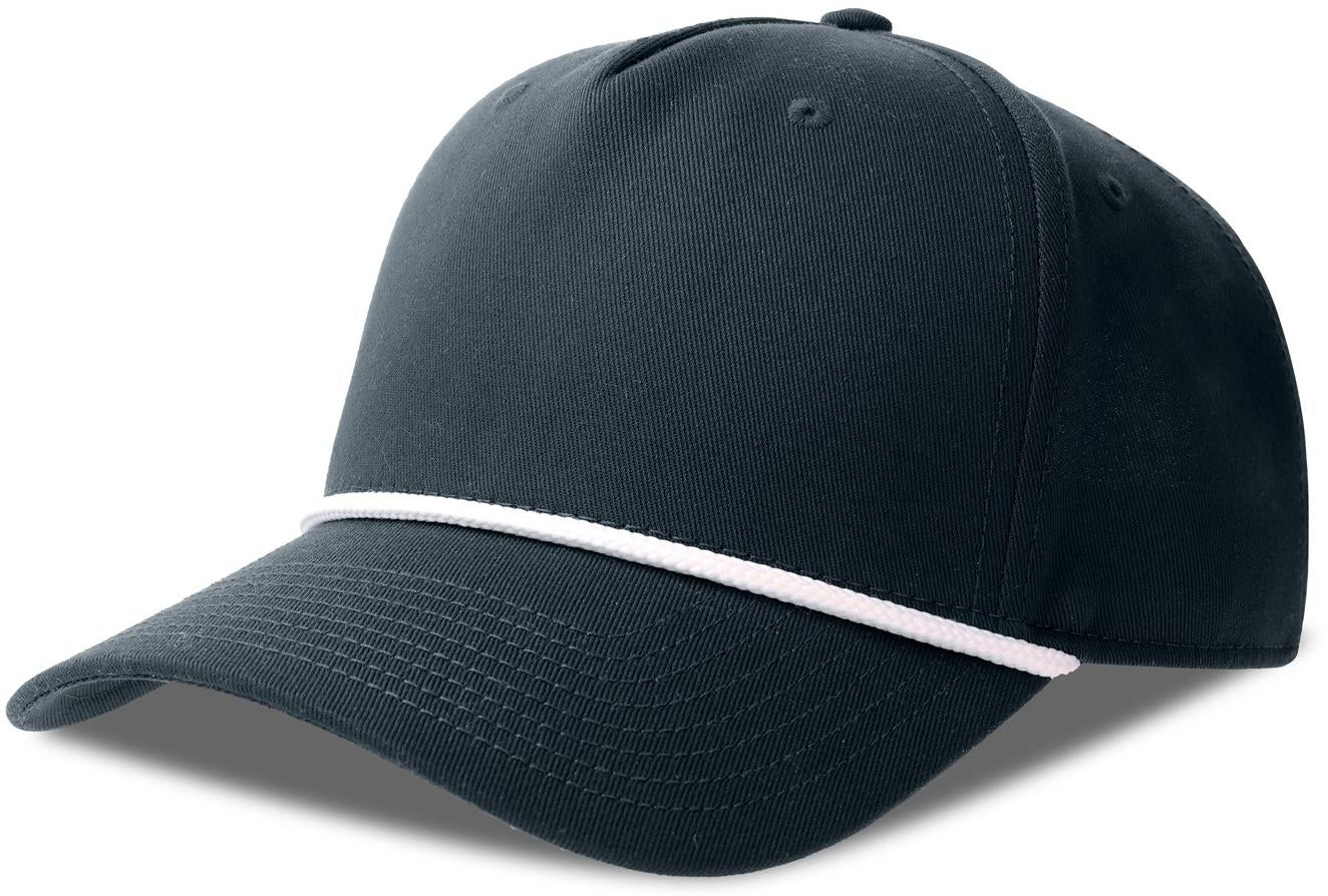 ACPAKA - Atlantis Paka 5 Panel Structured High Profile Mid Visor With Rope Recycled Cap