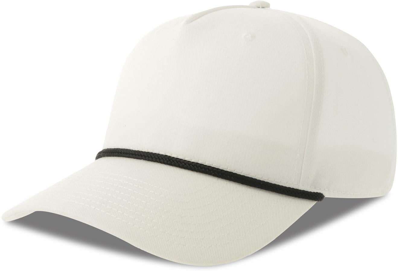 ACPAKA - Atlantis Paka 5 Panel Structured High Profile Mid Visor With Rope Recycled Cap