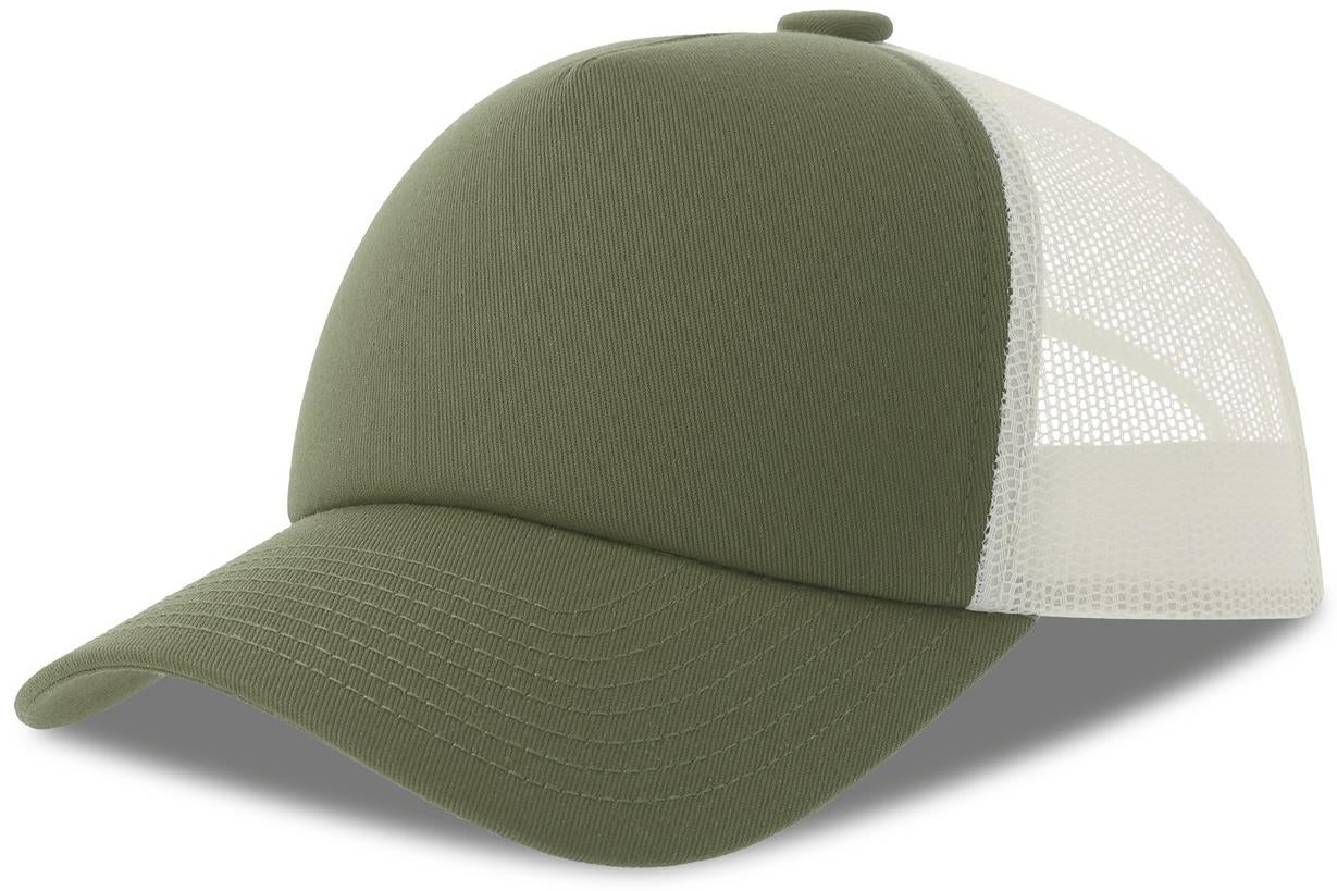 ACRCRD - Atlantis Record S 5 Panel Structured High Profile Mid Visor Recycled Trucker Cap