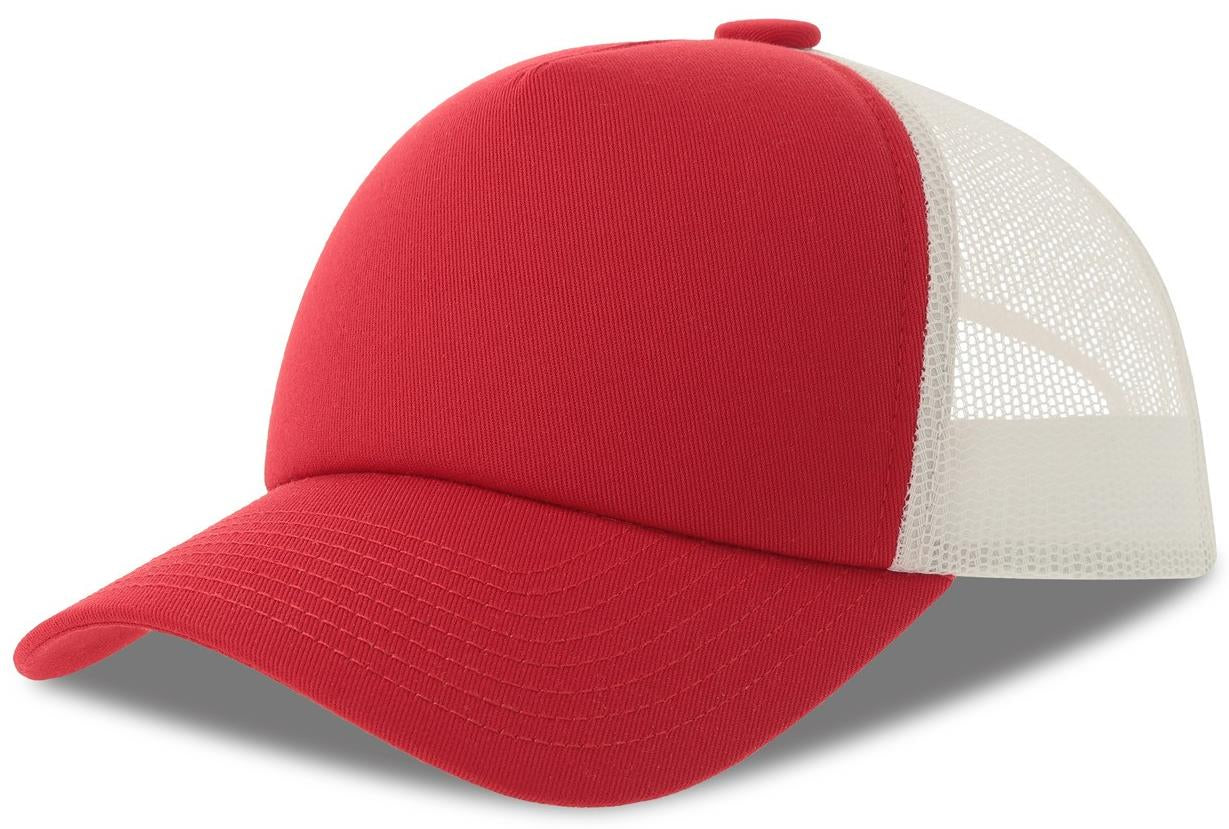 ACRCRD - Atlantis Record S 5 Panel Structured High Profile Mid Visor Recycled Trucker Cap