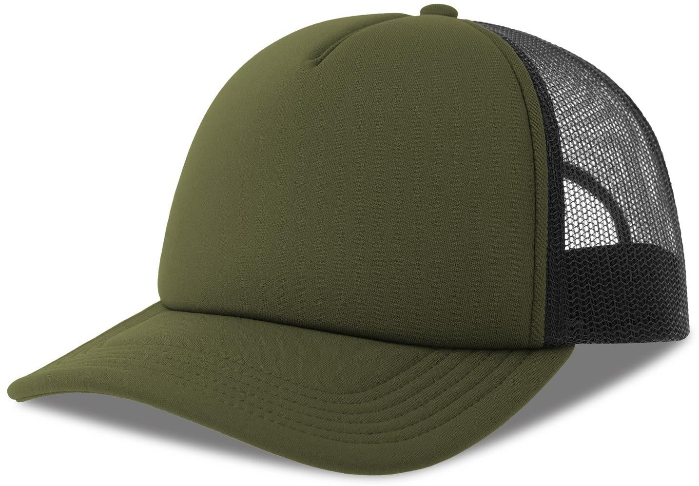 ACRPPR - Atlantis Rapper S 5 Panel Structured Foam Mid Profile Curved Visor Recycled Trucker Cap