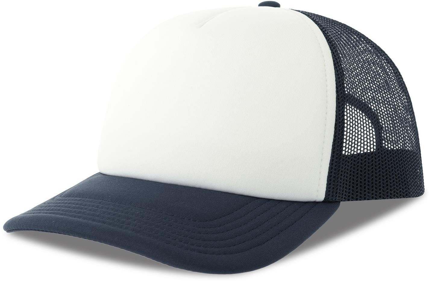 ACRPPR - Atlantis Rapper S 5 Panel Structured Foam Mid Profile Curved Visor Recycled Trucker Cap