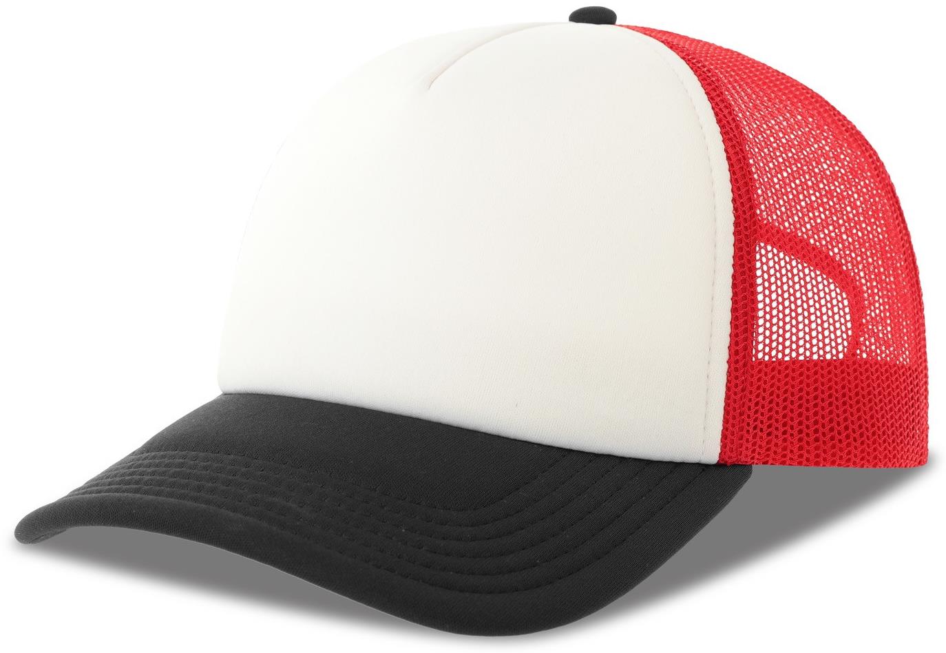 ACRPPR - Atlantis Rapper S 5 Panel Structured Foam Mid Profile Curved Visor Recycled Trucker Cap