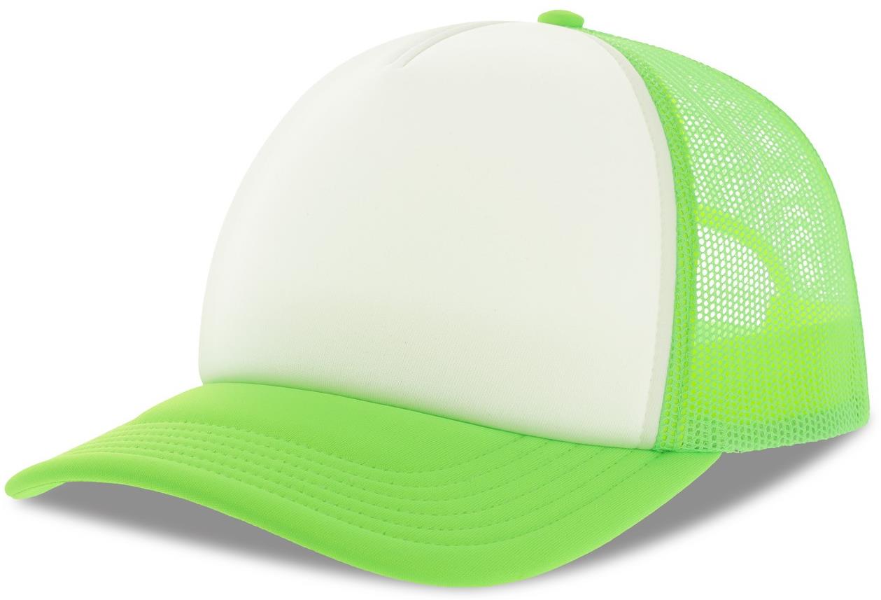 ACRPPR - Atlantis Rapper S 5 Panel Structured Foam Mid Profile Curved Visor Recycled Trucker Cap