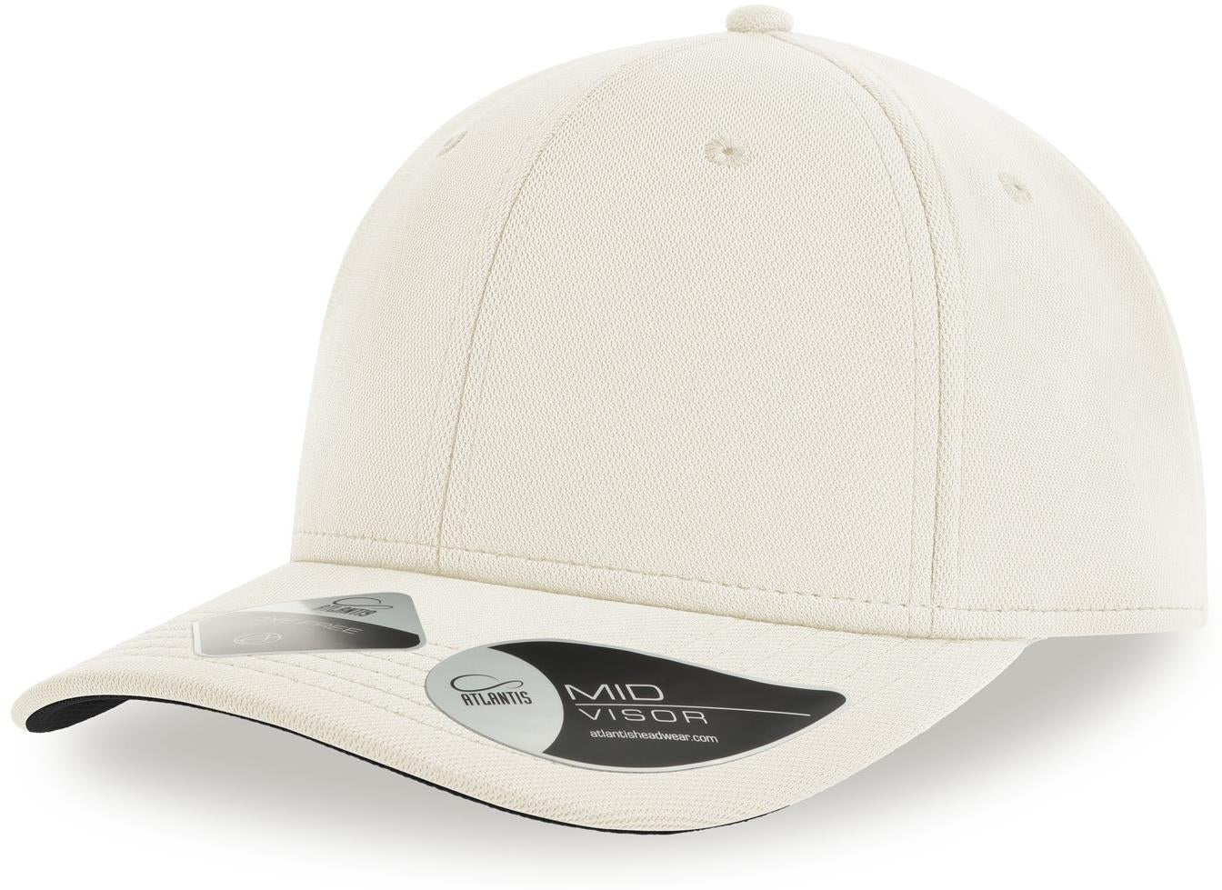 ACSKYC - Atlantis Skye 6 Panel Structured Mid Profile Mid Visor Dope Dye Recycled Cap