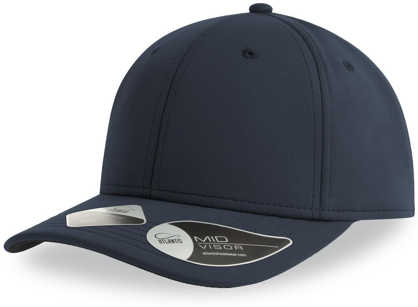 ACSKYC - Atlantis Skye 6 Panel Structured Mid Profile Mid Visor Dope Dye Recycled Cap