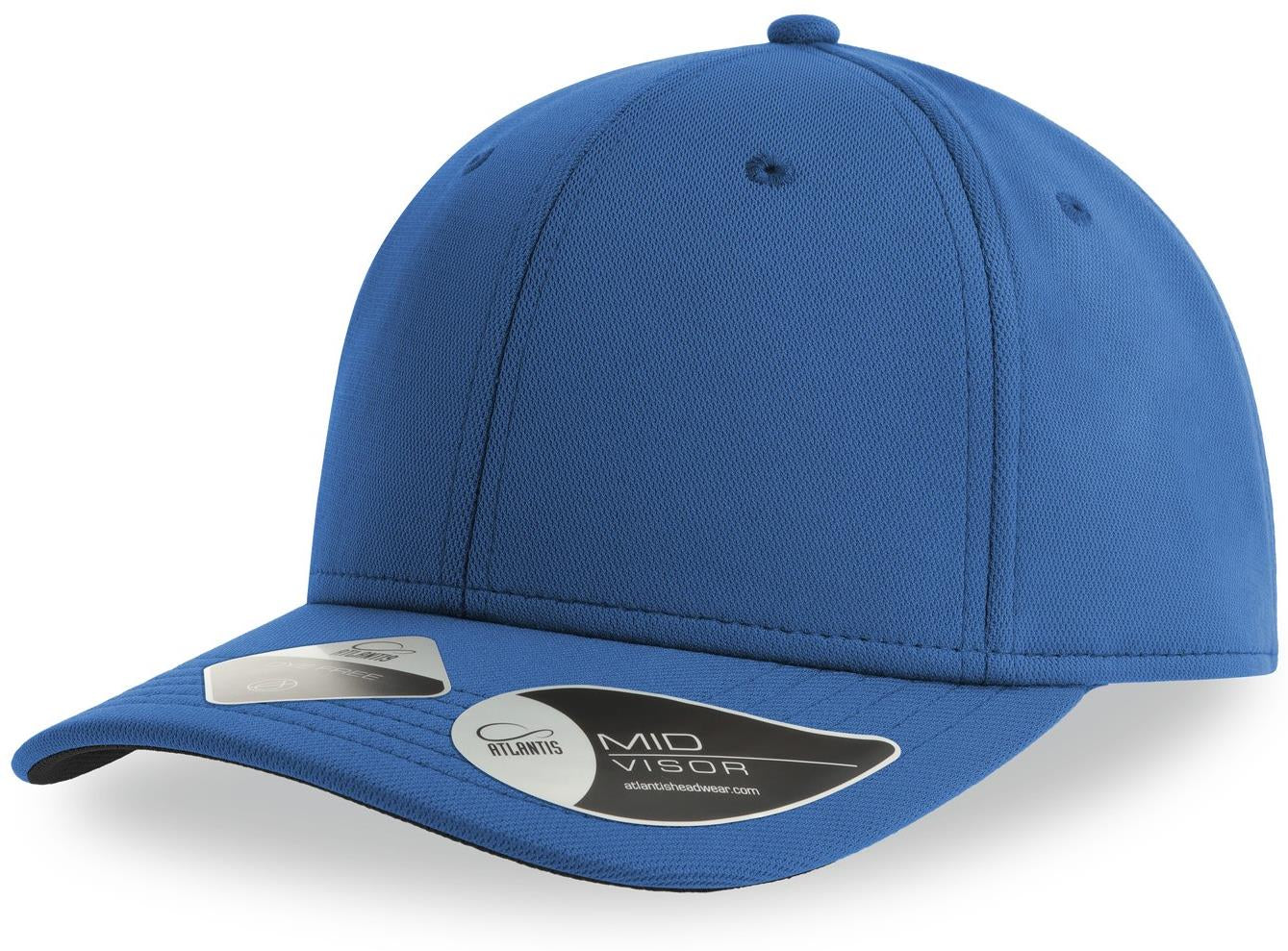 ACSKYC - Atlantis Skye 6 Panel Structured Mid Profile Mid Visor Dope Dye Recycled Cap