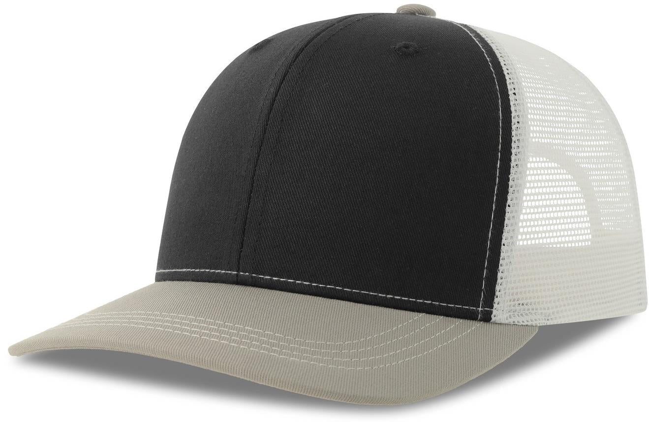 ACSONS - Atlantis Sonic S 6 Panel Structured Mid Profile Mid Visor Contrast Organic Trucker Cap